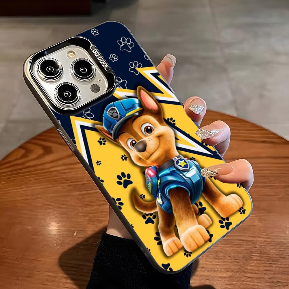 

Мультяшные Лапки Щенячий Патруль Чехол для Телефона Для Для iPhone 16 Pro Max 15 Pro 14 Plus 12 13 X XS Max XR 11 Pro Цветной Серебристый Чехол iphone11pro