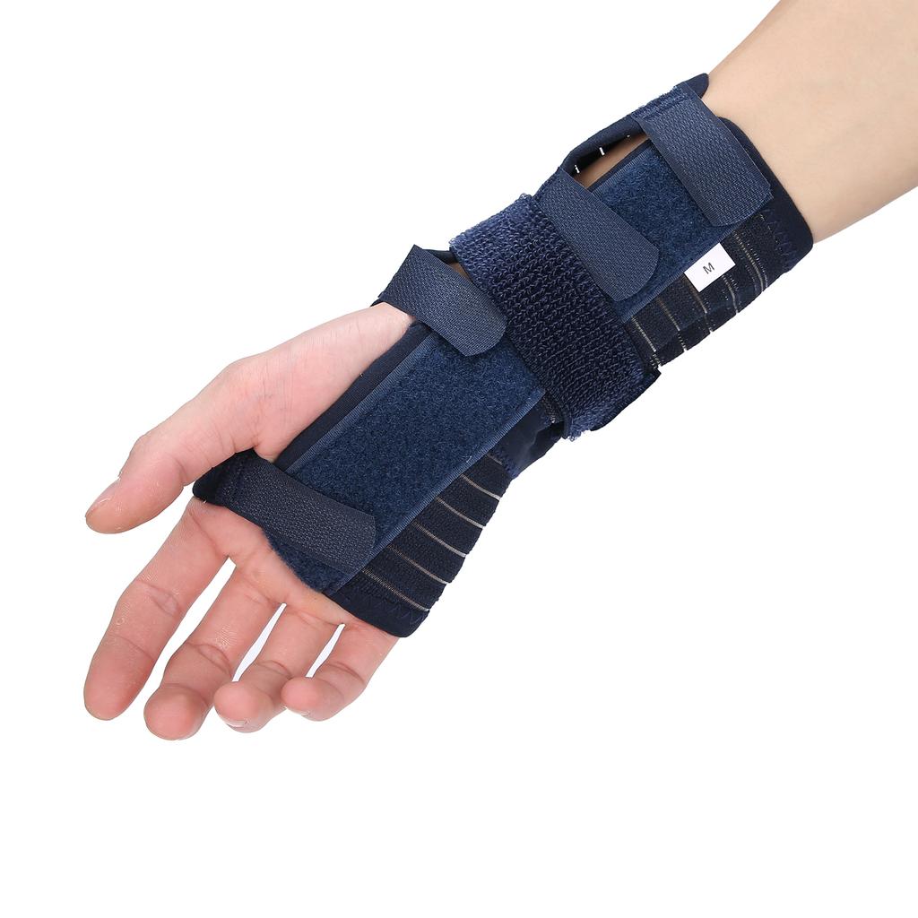 Wrist Hand Brace Wrist Strains Stabilizing Fixation Support Brace Splint Stabilizer StrapsM (20cm