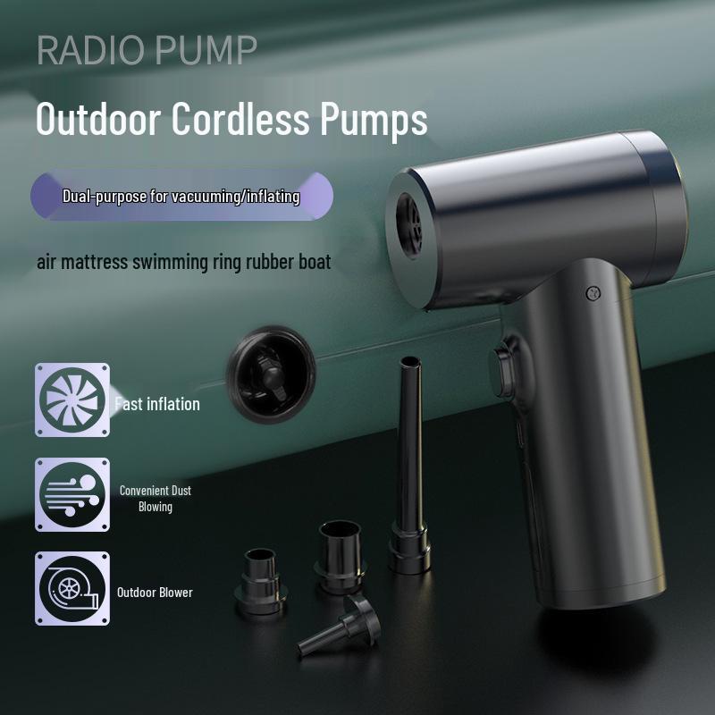 Kabelloser Hochleistungs-Multifunktions-Laubbläser und Staubsauger für Schwimmringe
