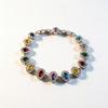 Korean Version of Fashionable Fresh and Sweet Geometric Zircon Bracelet Women's Niche Versatile Accessories Exquisite Design Jewelry 2026