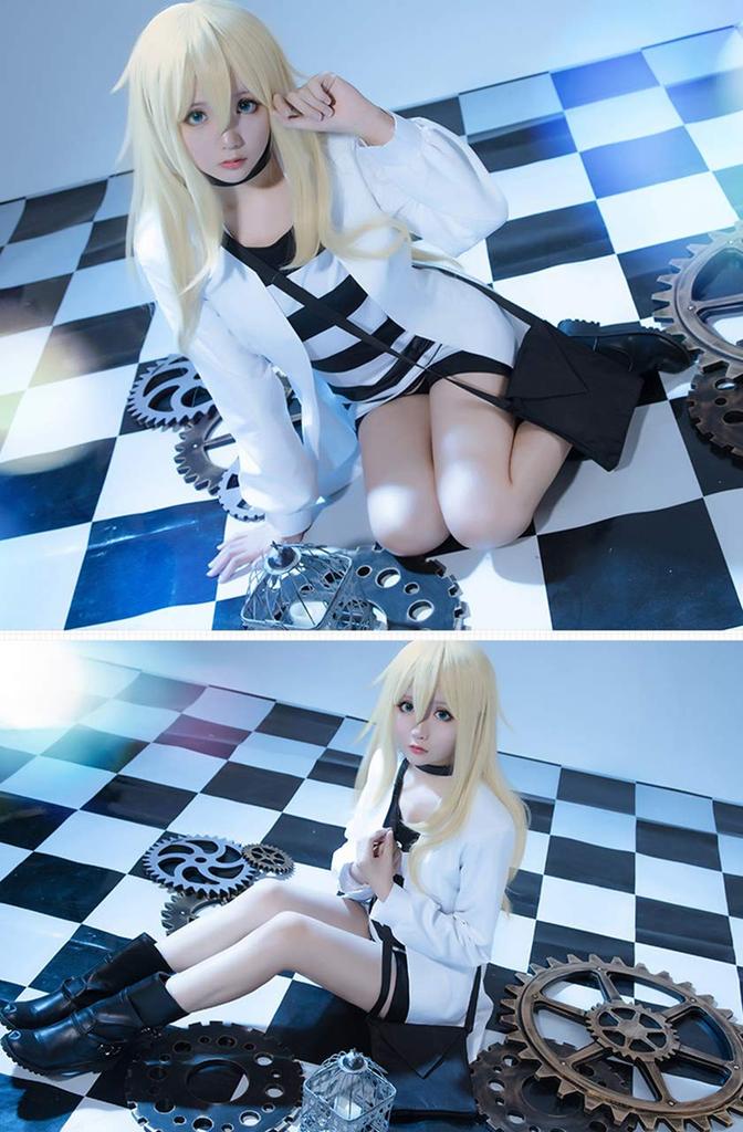 [Milky Time] Rachel Gardner Cosplay Costume from Angels of Death (Wig Included)