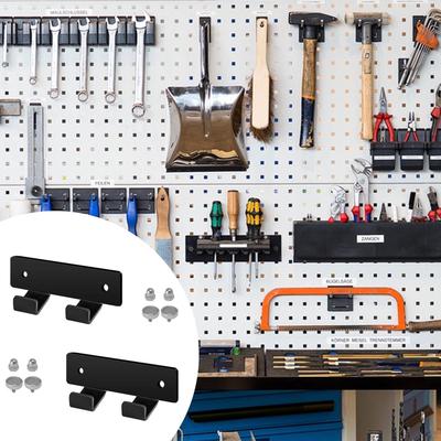 2x Chucknyckelhållare, Organiser Metallorganisation Kraftig Robust Enkel Installation Verktygshängare
