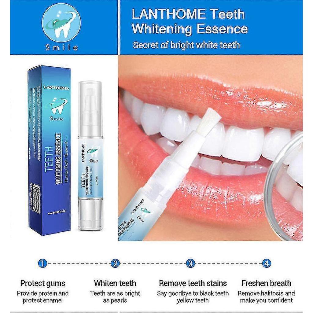 Teeth Whitening Pen Tooth Gel White Teeth Kit Cleaning Bleaching Remove Stains Oral Hygiene Whitening Strips - HHWW