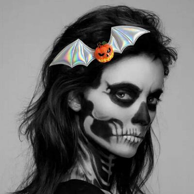Halloween Haarnadel Dunkler Stil Fledermausflügel Kürbis Augapfel Design Parodie Haarspange Vielseitiges Gotisches Straßenparty Haaraccessoire