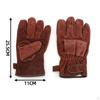 Resistant Outdoor Oven Insulation Leather BBQ for Fireplace High Temperature Anti Scalding