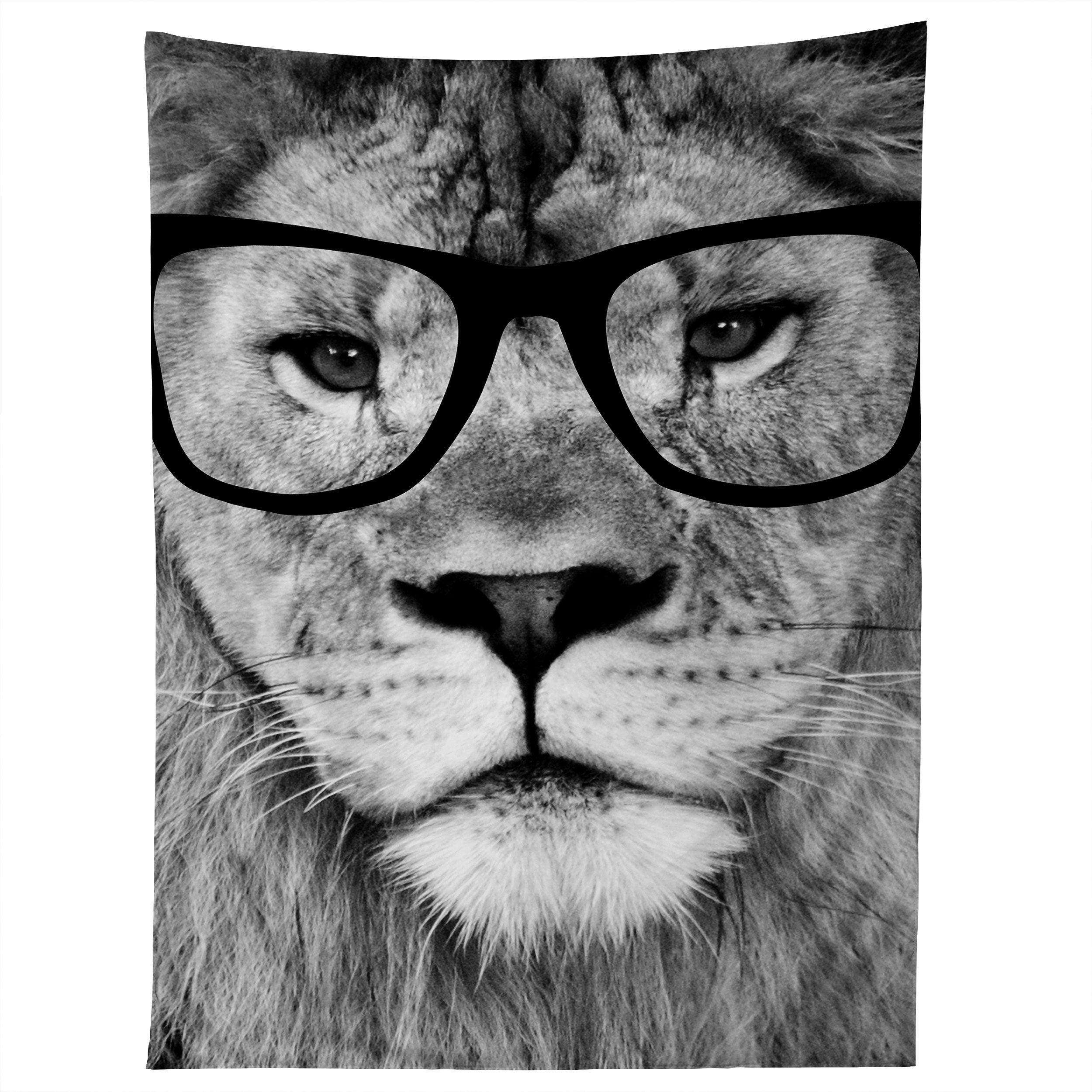 HIPPEST LION tapestry 75x100