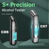 Alcohol Tester with LED Digital Display Alcoholmeter Alcohol Tester Accuracy Breathalyzer Diagnostic Tool