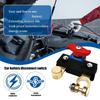 Dual Voltage Battery Master Cut Off Switch 12/24V Zinc Alloy Structure Negative Pole Disconnect Tool Free Knob PCB Design