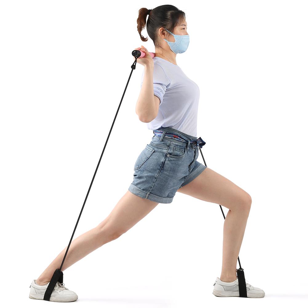 Yoga Pulling Rope Fitness Equipment Pilates Bar Multifunction Domestic Slimming Elastic Rods Muscular Relaxation