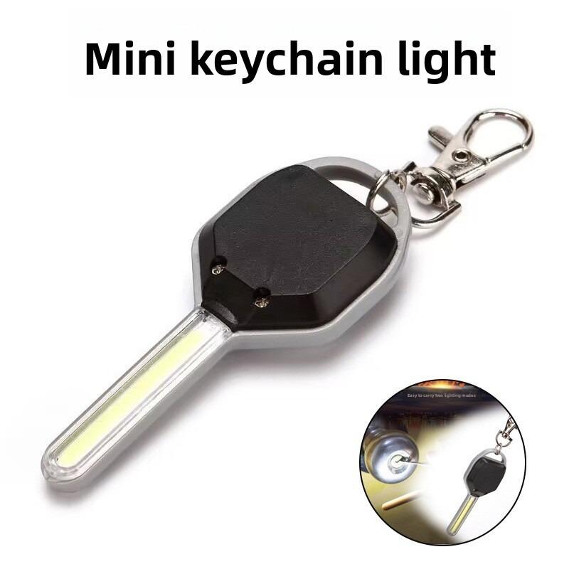 Mini Portable Keychain Light: Ultra-Bright Flashlight for Outdoor Camping, Emergency Lighting, Night Light & Work Use