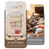 5 Tiers/2 Tiers Mobile Storage Trolley with Wheels Convenient Utility Cart for Kitchen Bathroom Living Room Decoration