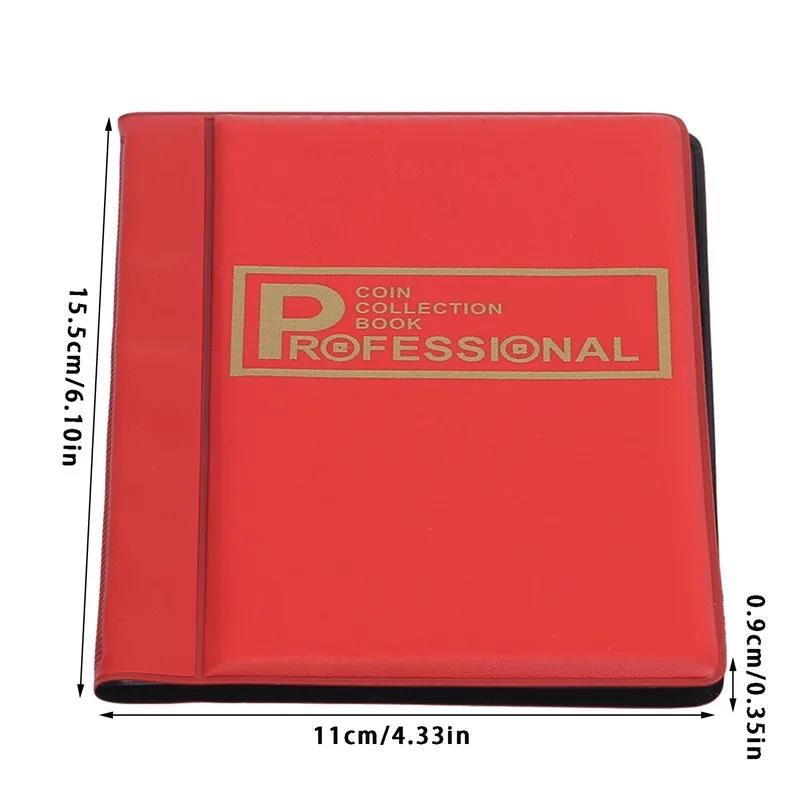 Coins Storage Book Commemorative Coin Collection Album Holders Volume Folder Hold Multi-Color Empty 2025 New