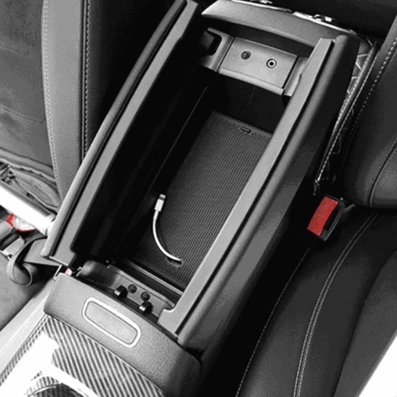 Accesorii pentru cutia de depozitare cotieră pentru consola centrală auto, potrivite pentru Mercedes Benz Clasa A W177 A180 Clasa B W247 GLB