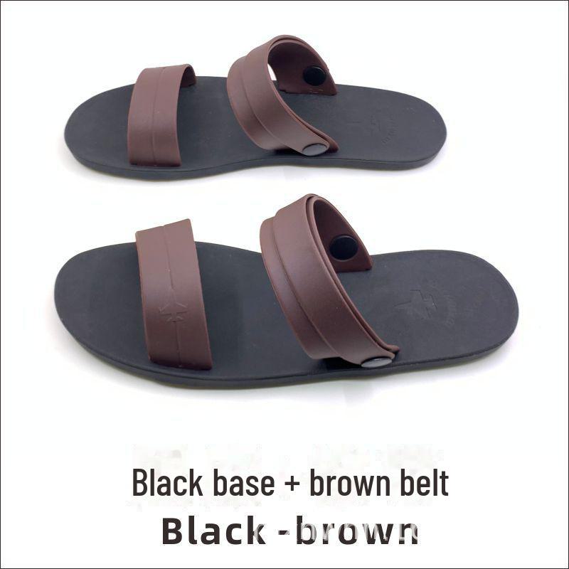 Vietnamese Rubber Sandals: Versatile Men's Casual Slip-Ons with Thai Tire Soles, Perfect for Trendy Business or Youthful Style.