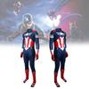America Cosplay Captain Costume Jumpsuit Animation Characters Party Halloween