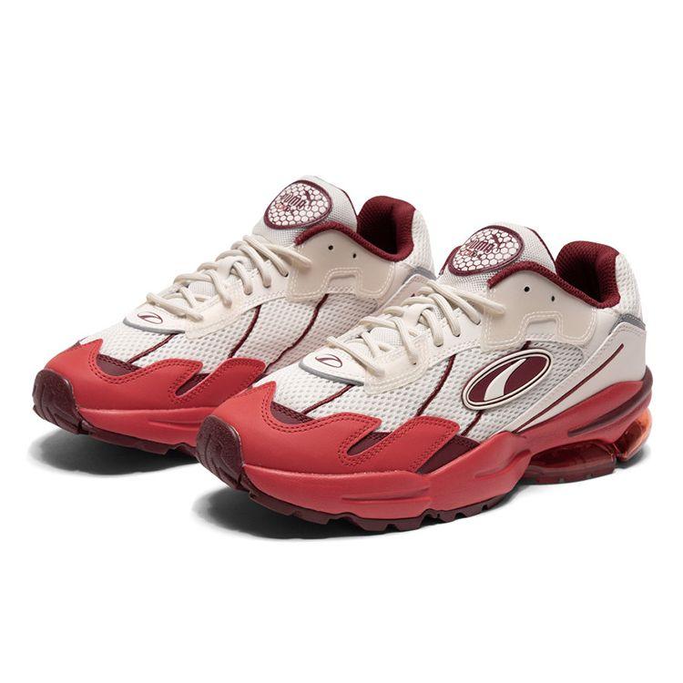 Puma Cell Series Comfortable Versatile Low-Top Training Shoes Unisex sneaker Red White 370850-02