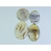 207Cts. Natural Botswana Agate Oval Cabochon Loose Gemstone 4 Pcs Lot A-666