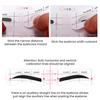 1 Set Eyebrow Stencil Sticker Disposable Brow Shaper Drawing Guide Tools DIY Women Beginner Eyebrow Shaping Template
