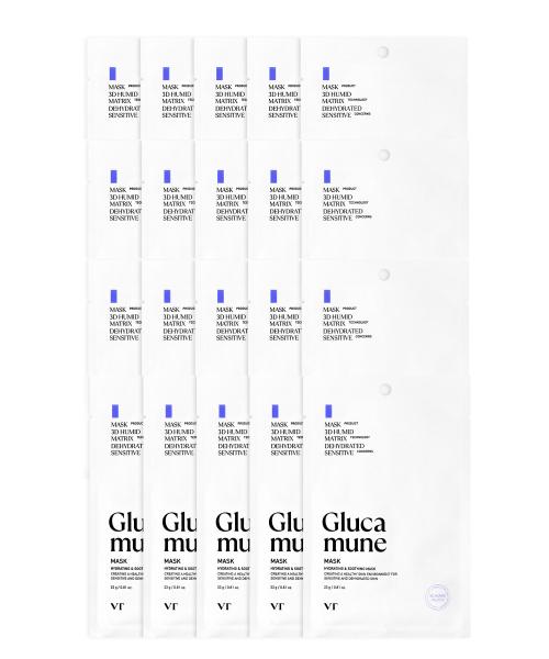 VT Cosmetics Glucamune Mask 20ea NONE