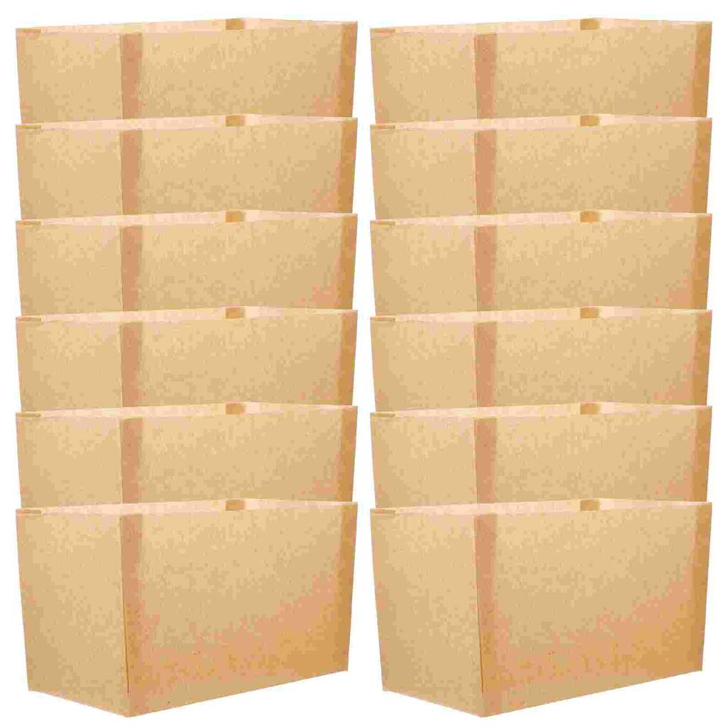 50 Pcs Air Fryer Saucepan Paper Toast Liners Wrappers Raw Wood Pulp Baking Cups