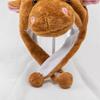 Kawaii Cow Hat Plush Cute Animal Cartoon Headgear Gift Windproof Warm Hat Dress Up Plush Halloween Cospaly Props
