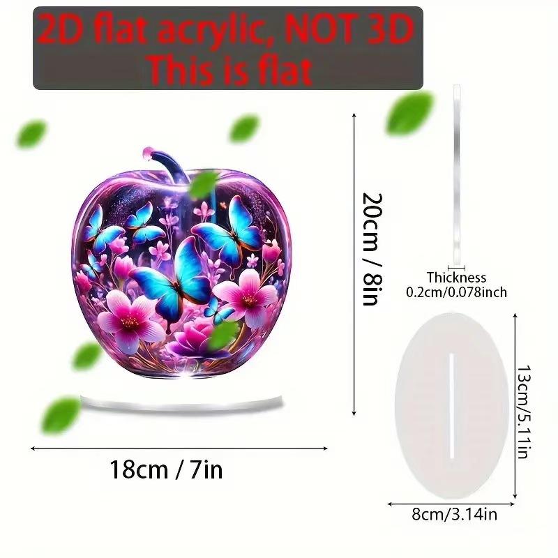 Eid Celebration Acrylic Mosque Tabletop Decoration - 2D Graphic Design - Home & Window Display, Ramadan & Easter Perfect Gift.