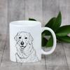 Kuvasz - Cup with a Dog, Personalized Cup with a Print, a Classic Gift for Everyone from the Art-Dog Brand