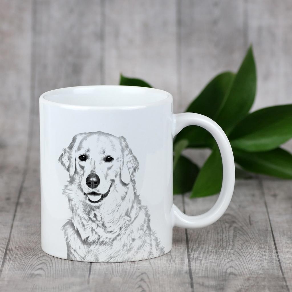 Kuvasz - Cup with a Dog, Personalized Cup with a Print, a Classic Gift for Everyone from the Art-Dog Brand