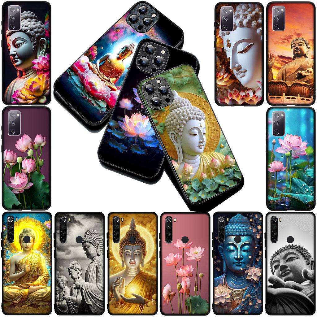 Lord Lotus Buddha New High-End Phone Cover for Samsung Galaxy S25 S24 S23 FE Ultra Plus S7 Edge S25+ S23+ A56 5G Soft Case