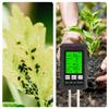 PH Temperature Humidity Sunlight Air Moisture Nutrient Fertility Meter Soil Tester Tool Multifunctional Gardening Tool 6 In 1