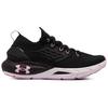 Under Armour HOVR Phantom 2 Comfortable Fabric Synthetic Leather Low Top Casual Running Shoes Women sneaker Black Pink 3025214-001