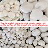 300-800g White High Polished Natural Pebbles 2-3cm Courtyard Landscape Decoration Rocks Peddles Horticultural Decorative Stones