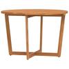 5 Piece Outdoor Dining Set Made of Solid Acacia Wood