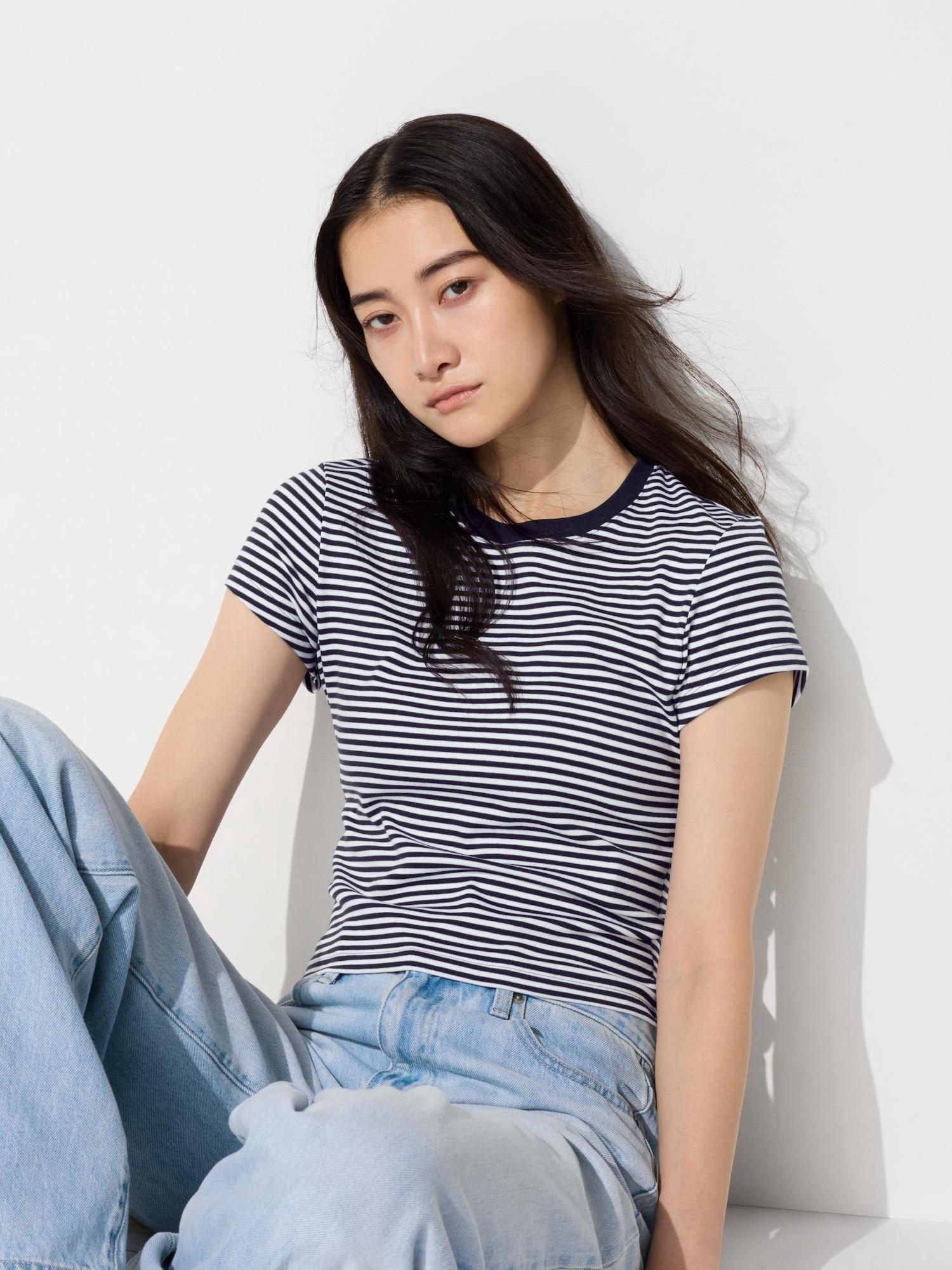 

Uniqlo Японія Mini Border T 69 NAVY/XS
