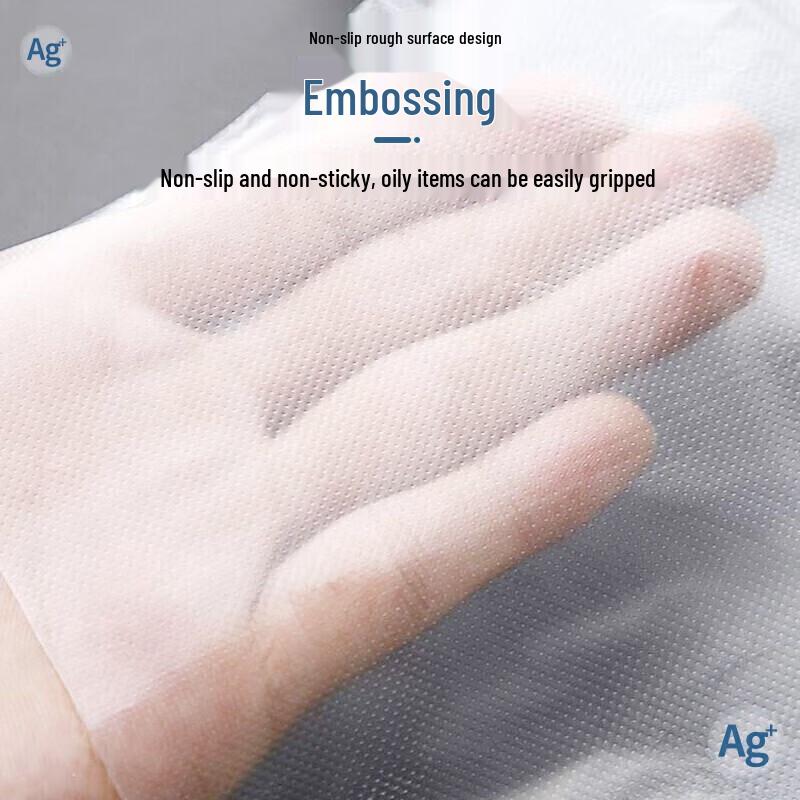CHAHUA Kids Disposable Antibacterial Thickened PE Gloves