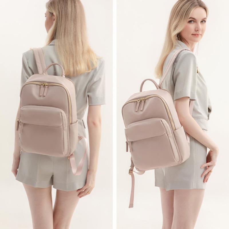 CHALLEN Dataveske Ryggskulder for kvinner Ny Stor-kapasitet Enkel Business Pendle Dataryggsekk