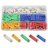 200PCS European Automotive Fuse Set For Torpedo Fuses 5A 25A for Classic and Modern Vehicle Electrical Circuits