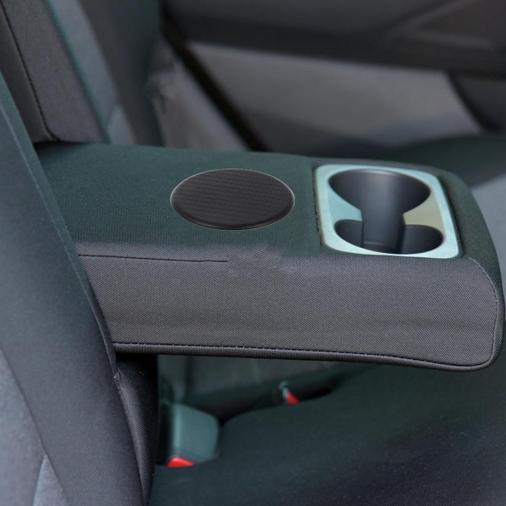 4Pcs Stylish Silicone Car Coasters Anti-Slip Insulation Drink Mats for Men's Vehicle Accessories Car Drink Coaster
