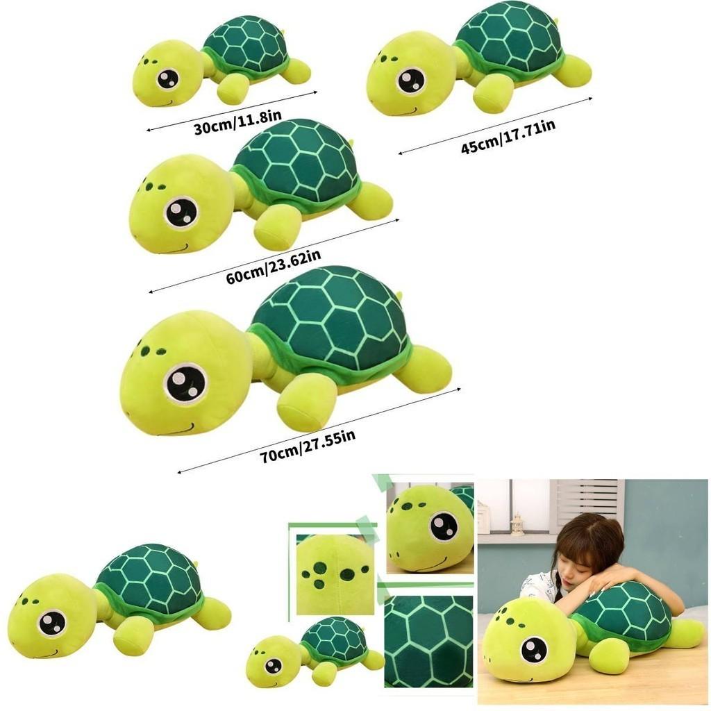 Niedliches und kuscheliges Plüsch-Meeresschildkröten-Spielzeug mit großen Augen Perfektes Geschenk für Kinder!
