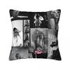 TINI STOESSEL Futttura Tour Pillow Cases Singer Cushion Cover Vintage Decorative Throw Pillow Case Cover for Bed 18"x18"