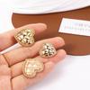Handmade Heart DIY Decorative Buttons Sewing Material Clothing Accesories Metal Shank Buttons