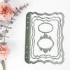 Frame Shap Metal Cutting Dies Stencil Birthday Christmas Card Making Accessories