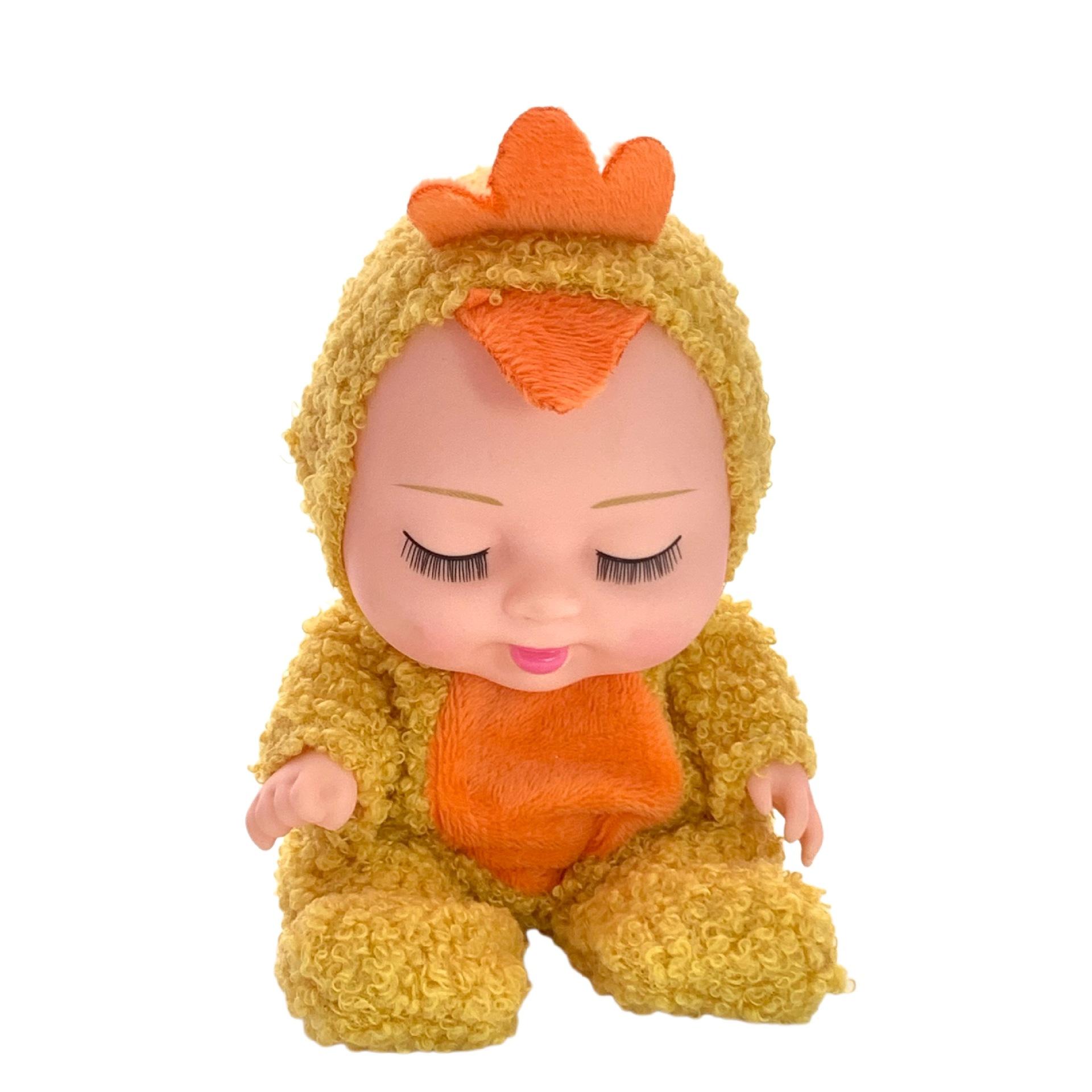 Трансграничный Amazon, хит продаж, игрушки, 8 дюймов, кукла для сна, BJD, имитация, кукла для младенцев, кукла для перерождения, оптовая продажа 19 жёлтый