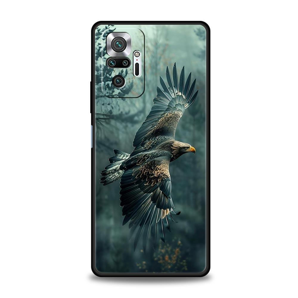 Eagle Phone Case For Xiaomi Redmi Note 14 13 12 Pro Plus 5G 9S 9 10 11 4G 14C 13C 12C 10C 9C 9A Soft Cover