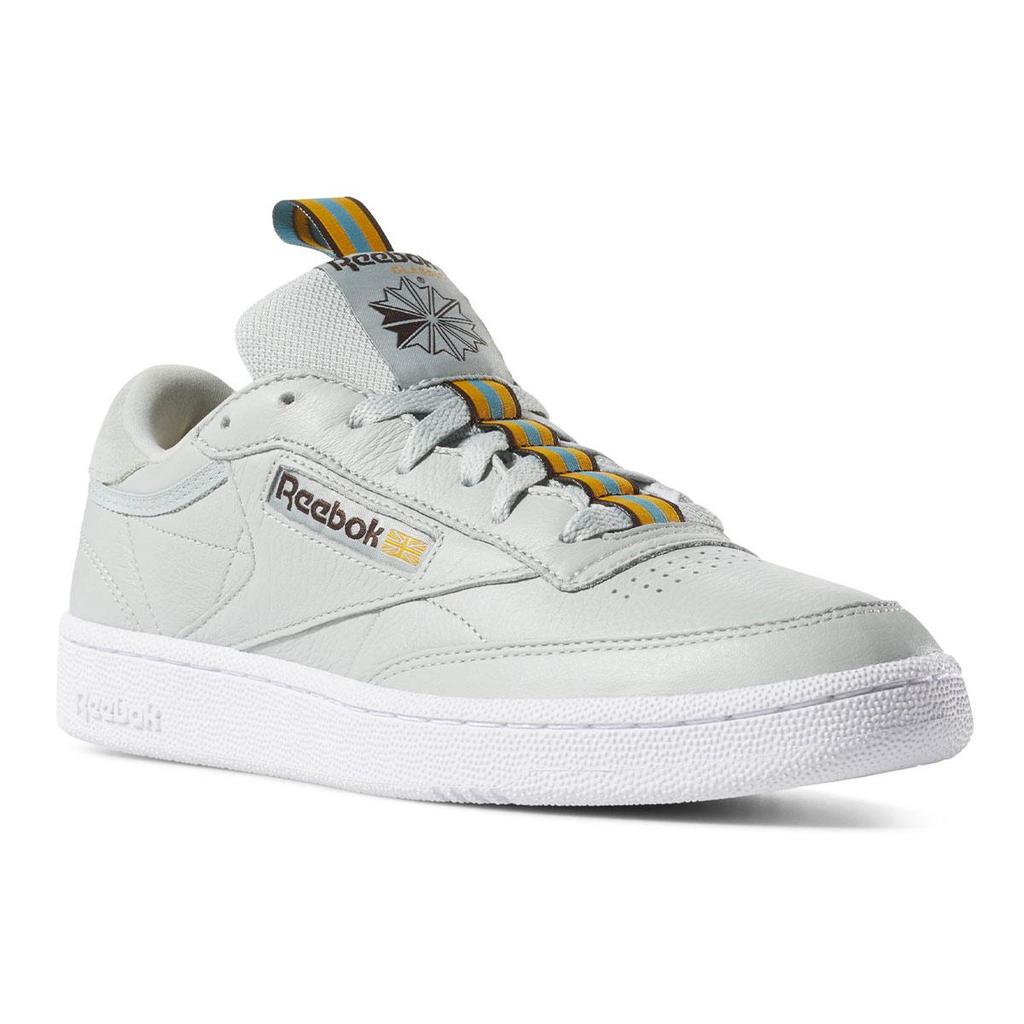 Reebok Scarpe da Skateboard Club C Unisex Basse Grigio CN6864