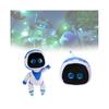 (Bílý)Astro Bot plyšák roztomilý kreslený Dětské narozeniny Dovolená Dárek Dekorační polštář