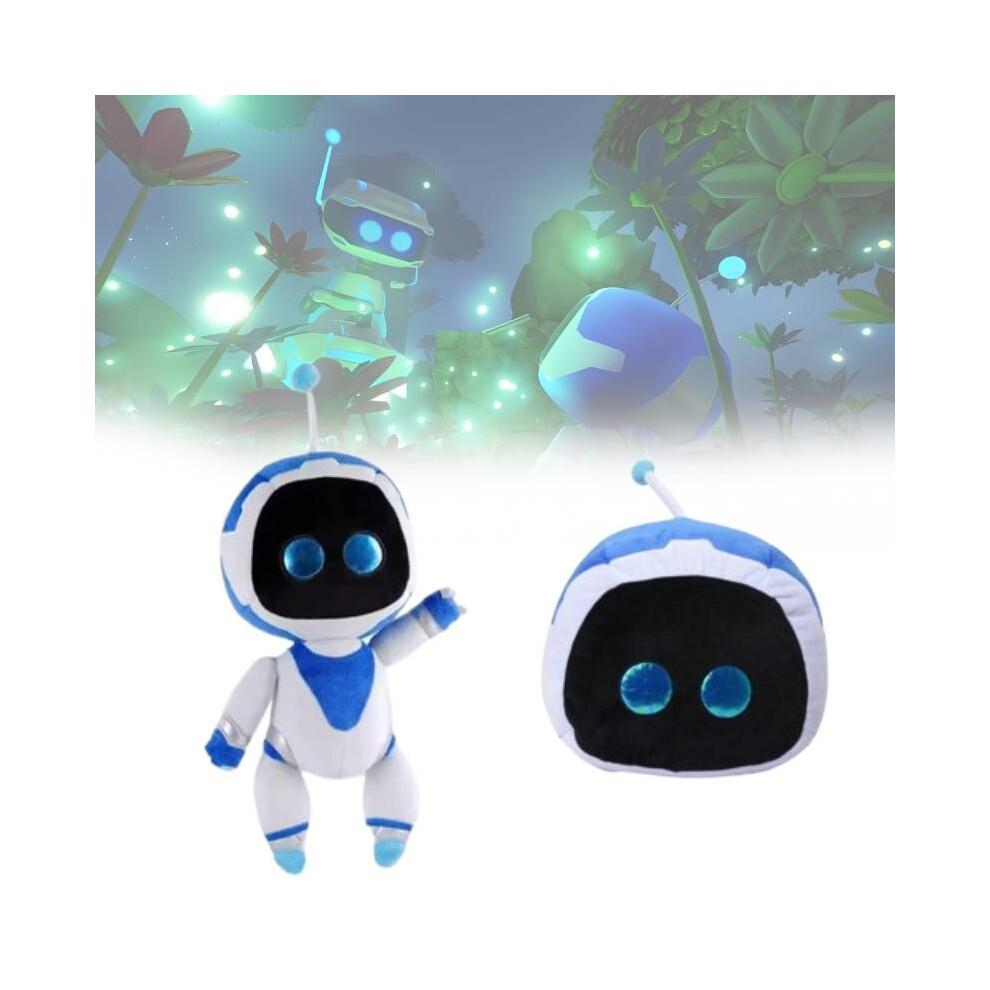 (Bílý)Astro Bot plyšák roztomilý kreslený Dětské narozeniny Dovolená Dárek Dekorační polštář