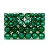 100pcs Painted Christmas Tree Decoration Pendant 3/4/6CM Hanging Ornament Christmas Ball Set  Window
