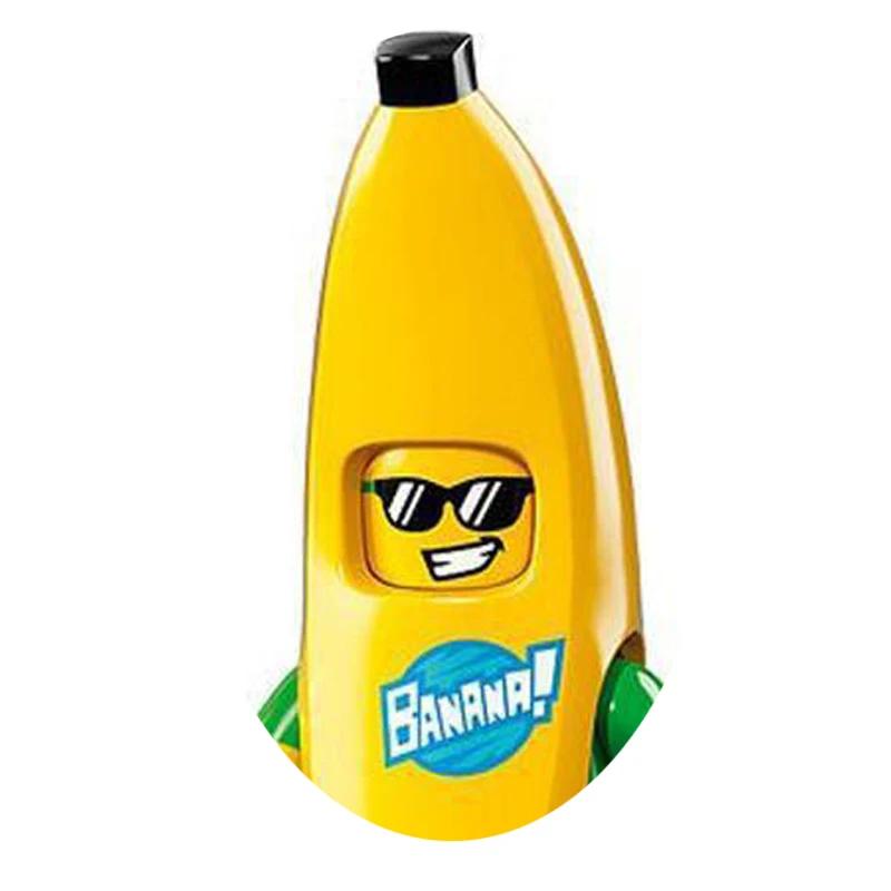 PG8141 Anime Cartoon Doll Building Blocks Kawaii Banana Man Shark Educational Toys Children's Home Gift Constructor Adventure