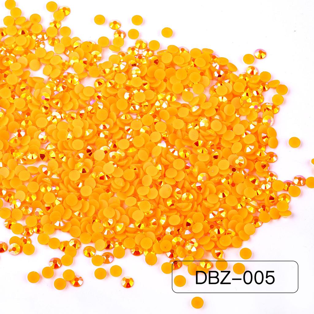 Nail Art Jewelry Super Flash Solid Color Candy Resin Flat Bottom Sticker Diamond Diy Material Mobile Phone Case Violent Bear Accessories